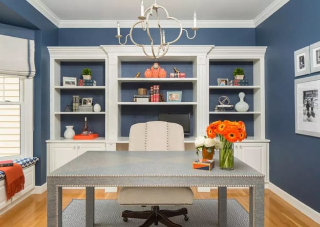 orange blue color combination