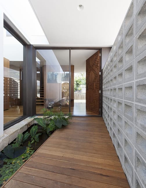 wooden exterior doors