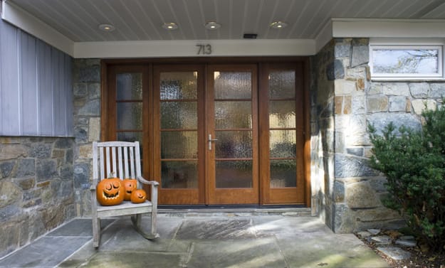 exterior door colors mid century modern style