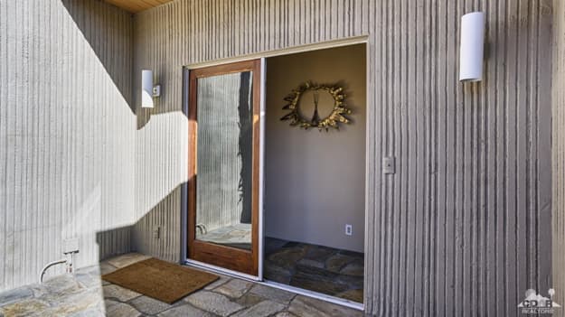 exterior door colors mid century modern style