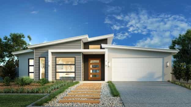 geometric landscape designs mid century modern homes