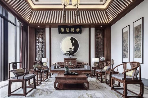 traditional chinese furniture room design