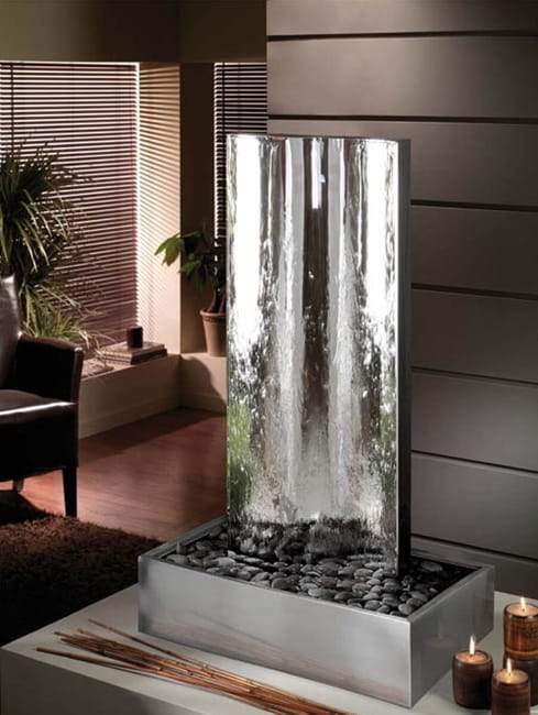 modern water features home decorating yard landscaping