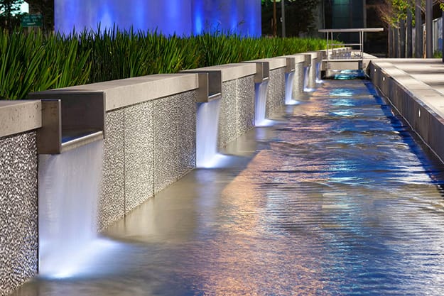 modern water features home decorating yard landscaping