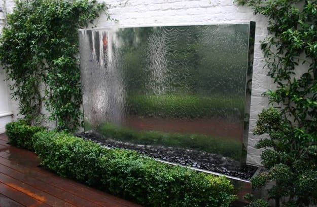 modern water features home decorating yard landscaping