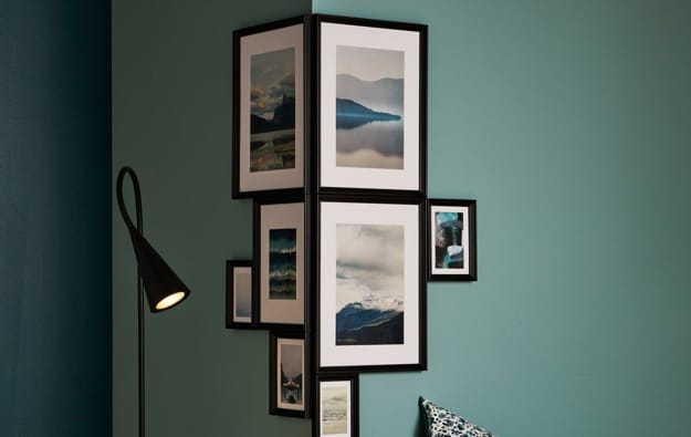 wall art green paint color