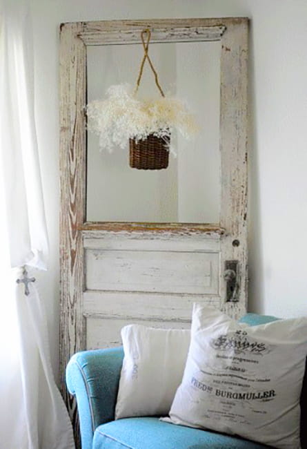 vintage decor salvaged wood door