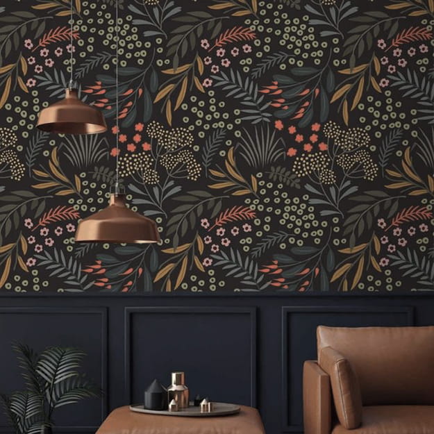dark room colors wall decorating wallpaper