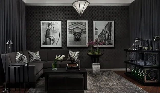 dark room colors wall decorating wallpaper