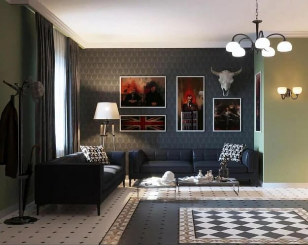 dark room colors wall decorating wallpaper