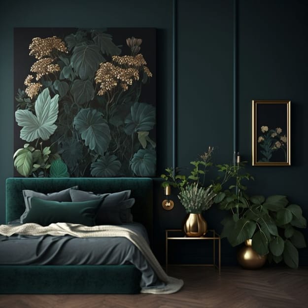 dark room colors wall decorating wallpaper