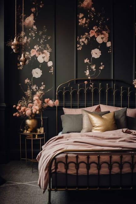dark room colors wall decorating wallpaper