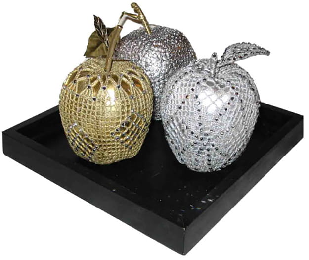 handmade shiny accents fall decorating ideas