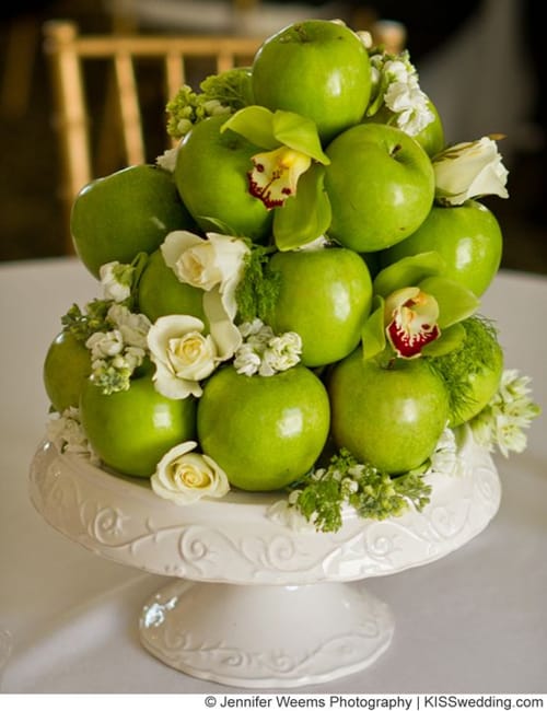 apples table decorations fall centerpieces