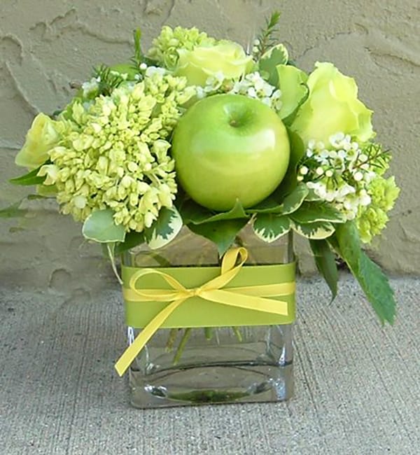 apples table decorations fall centerpieces