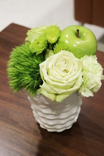 apples table decorations fall centerpieces