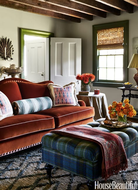 modern fall colors room decorating 