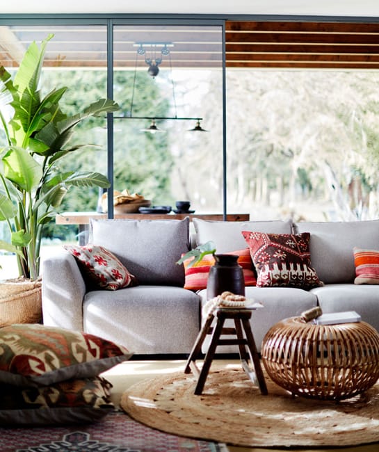 colorful sofa pillows