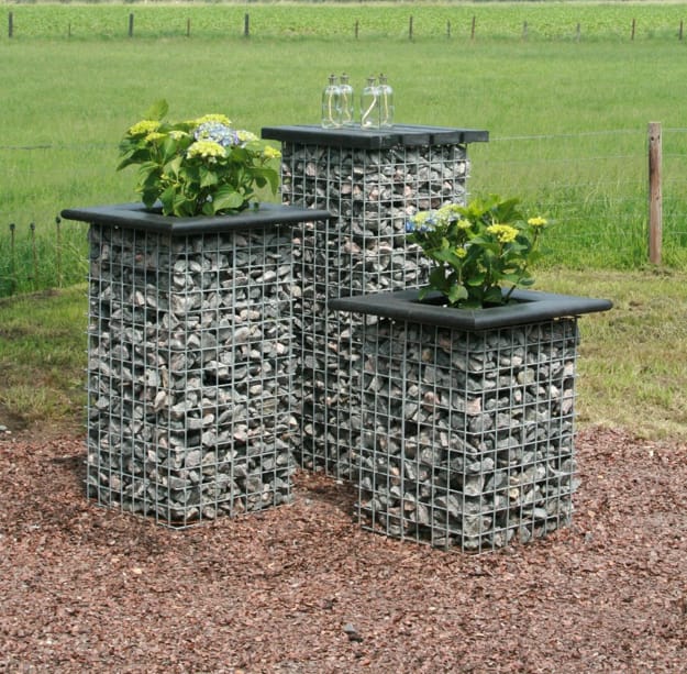 gabions materials creative designs