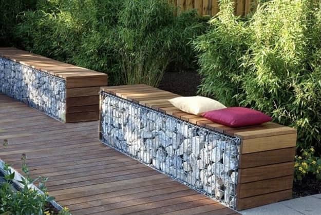stone bench design