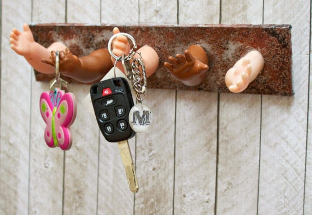 original hooks wall rack