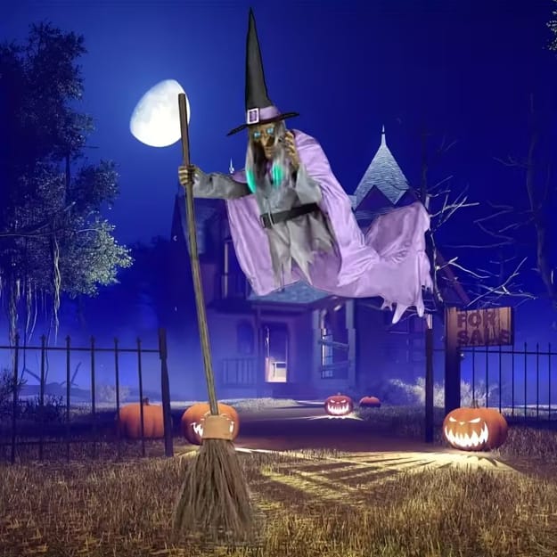 moving halloween decorations