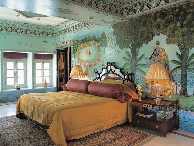 colorful bedroom design indian style