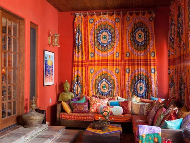 indian style room decorating ideas
