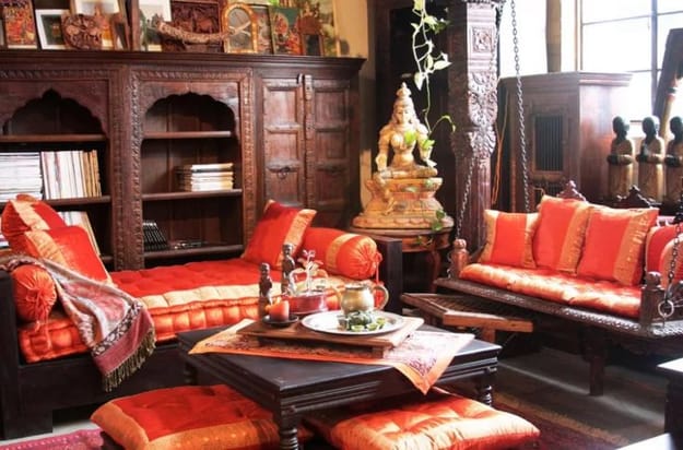 indian style room decorating ideas
