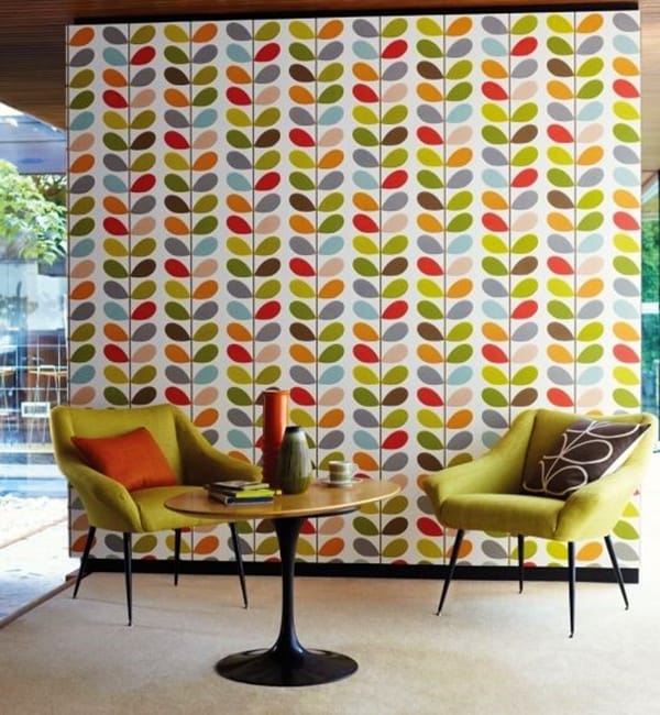 retro modern wallpaper