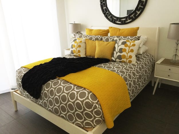 patterned bedding set
