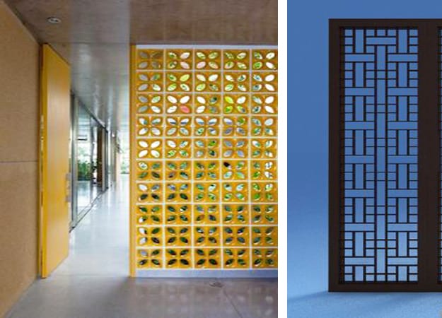 geometric patterns screens home decorating ideas