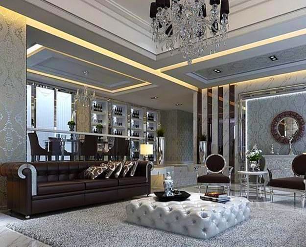 art deco home furnishings luxe textures contrasting interior colors