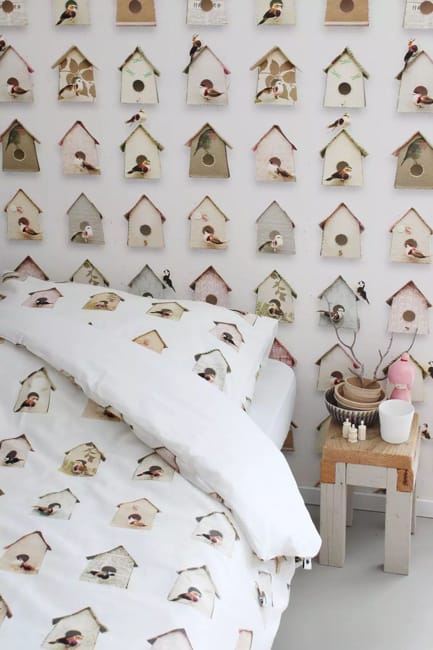 birds decorating theme wall design ideas