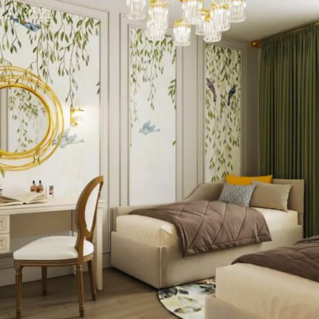 birds decorating theme wall design ideas