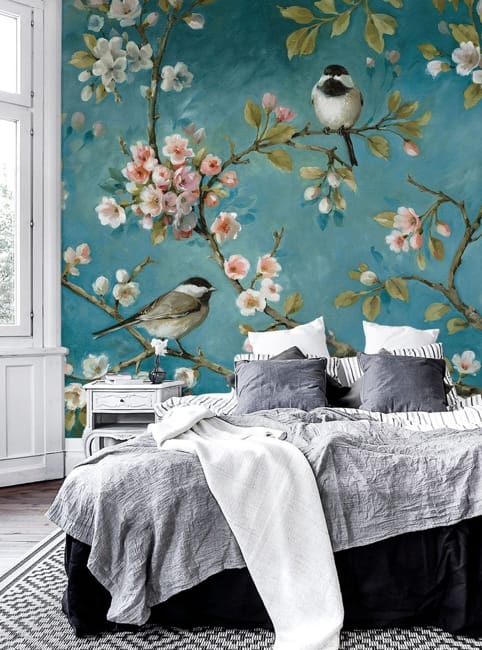 birds decorating theme wall design ideas