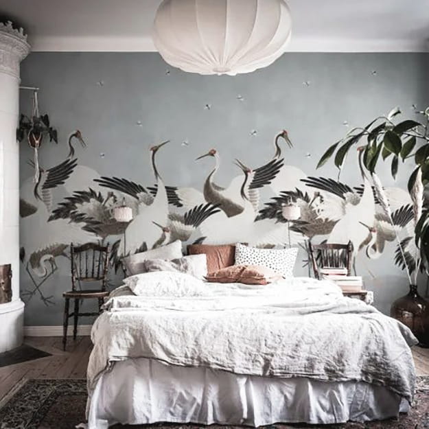 birds decorating theme wall design ideas