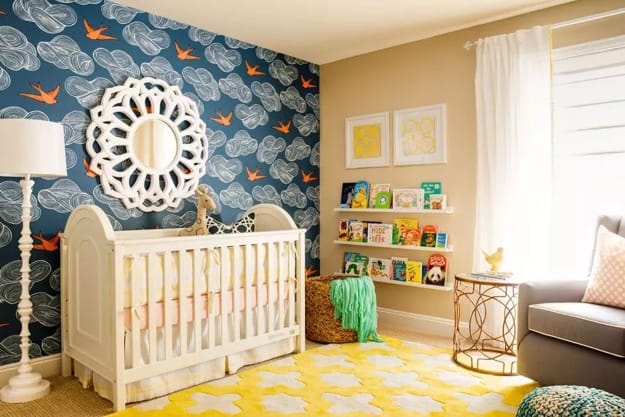 birds decorating theme wall design ideas