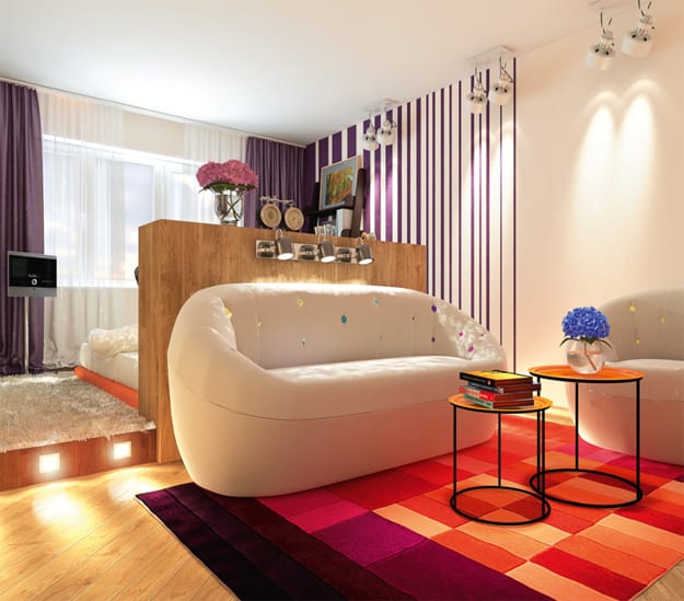 decorating small apartments furniture