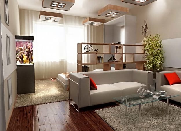 shelves small spaces