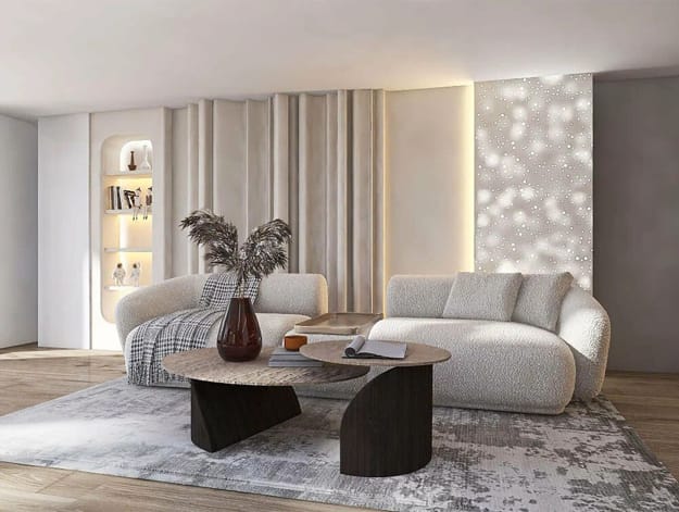 monochrome interior design