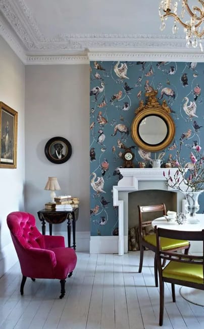birds wallpaper designs room decorating ideas
