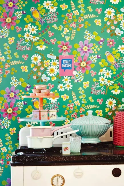 birds wallpaper designs room decorating ideas