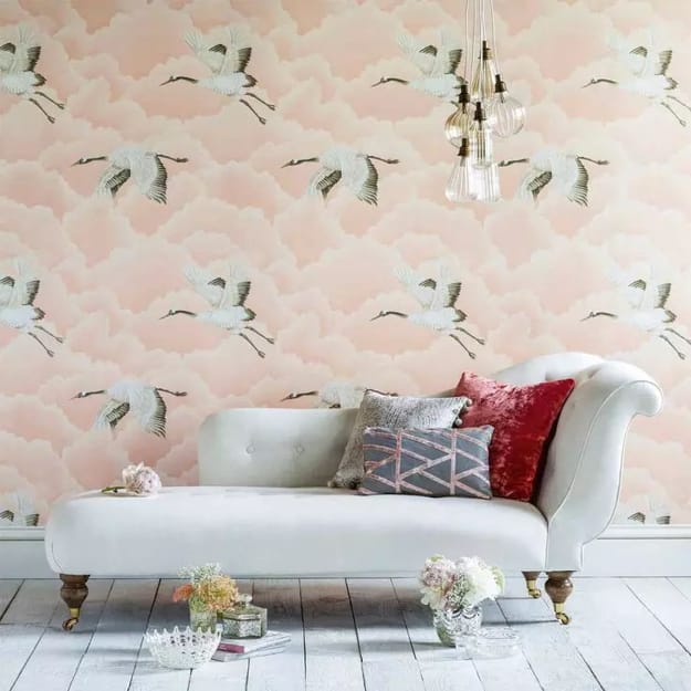 birds wallpaper designs room decorating ideas