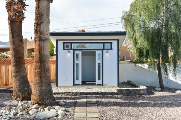 exterior door colors mid century modern style