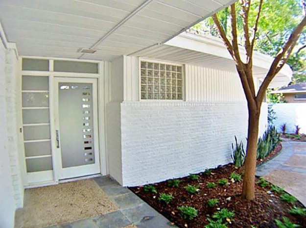 glass doors white trim