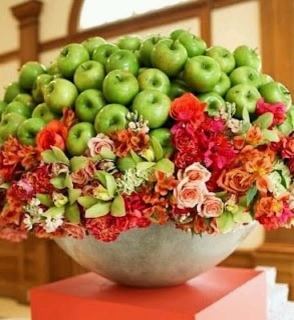 apple flower arrangement