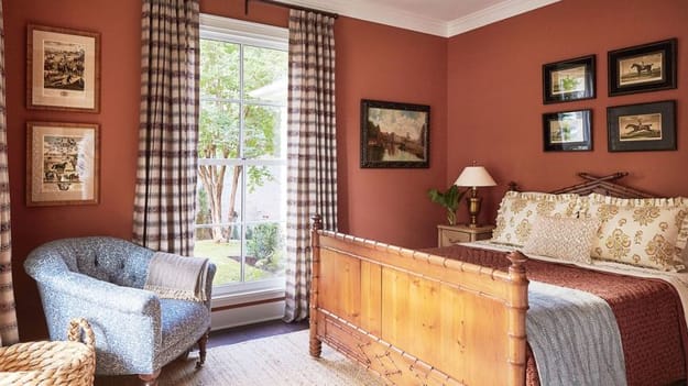 warm design ideas orange color