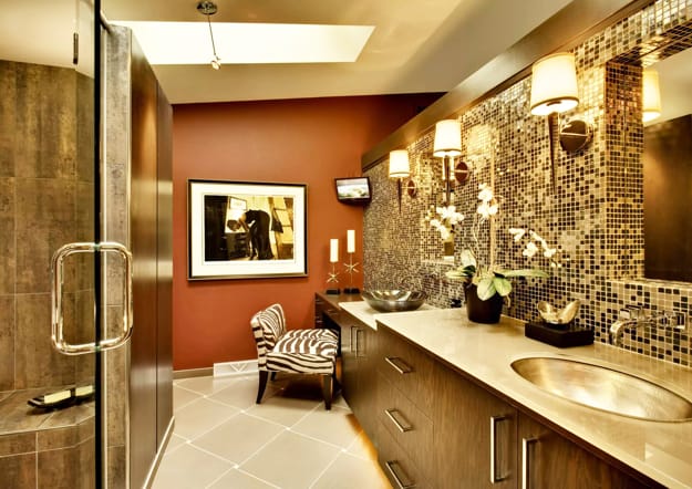 warm design ideas orange color