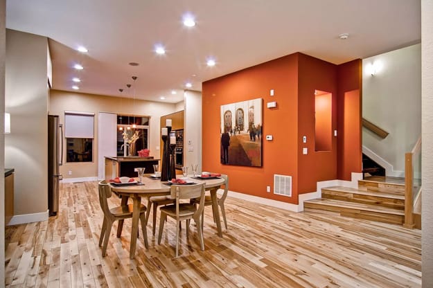 warm design ideas orange color